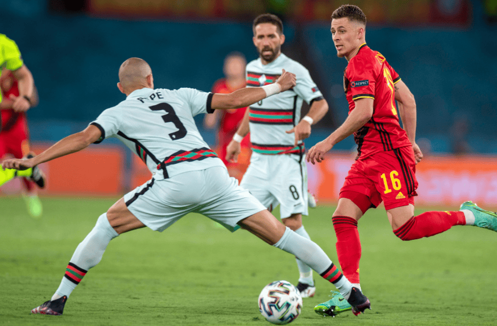 德国-轻取比利时->德国轻松-胜过比利时